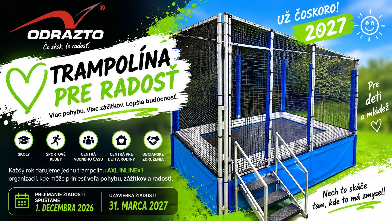 Trampolina pre radost